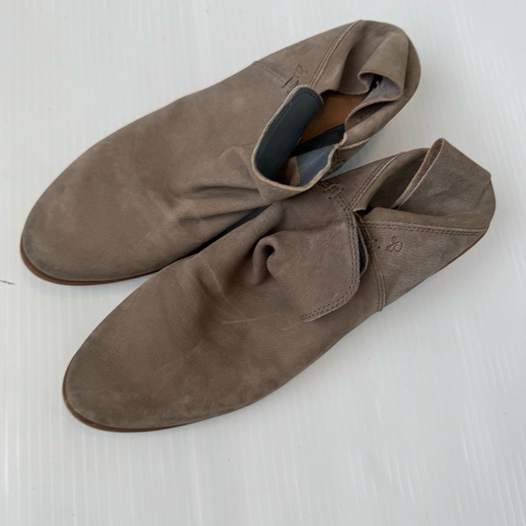 Sam Edelman Prentice Taupe Suede ankle boot - Picture 3 of 12